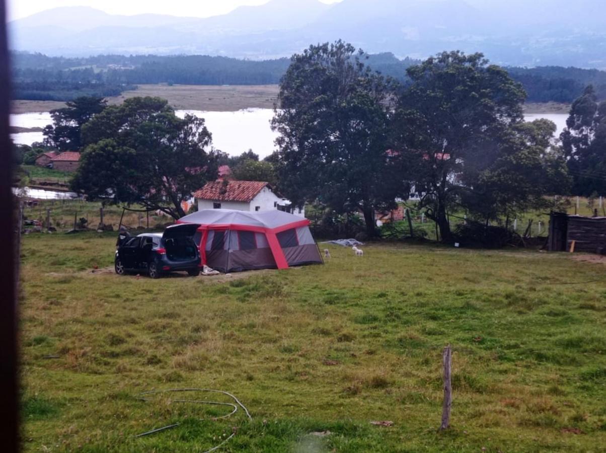 Camping Las Acacias Гуатавита Экстерьер фото