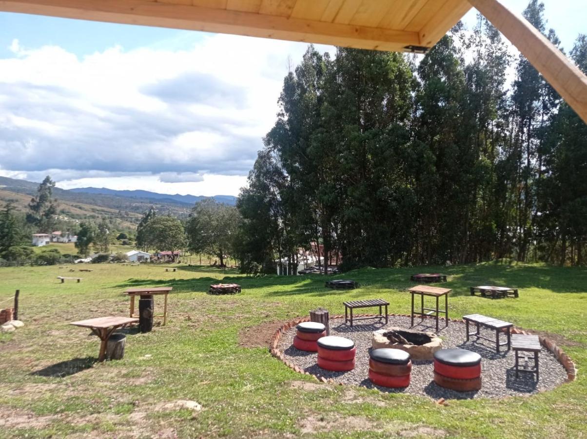 Camping Las Acacias Гуатавита Экстерьер фото