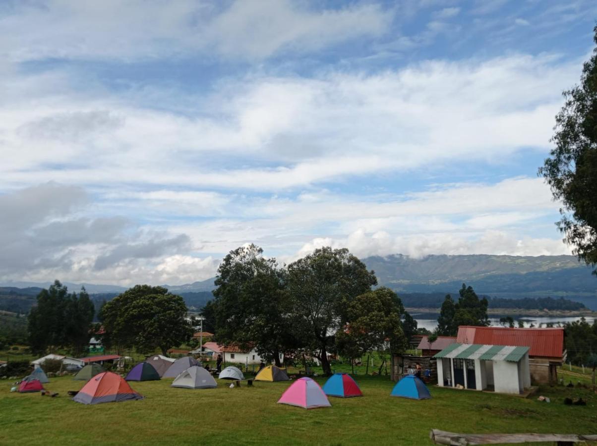 Camping Las Acacias Гуатавита Экстерьер фото