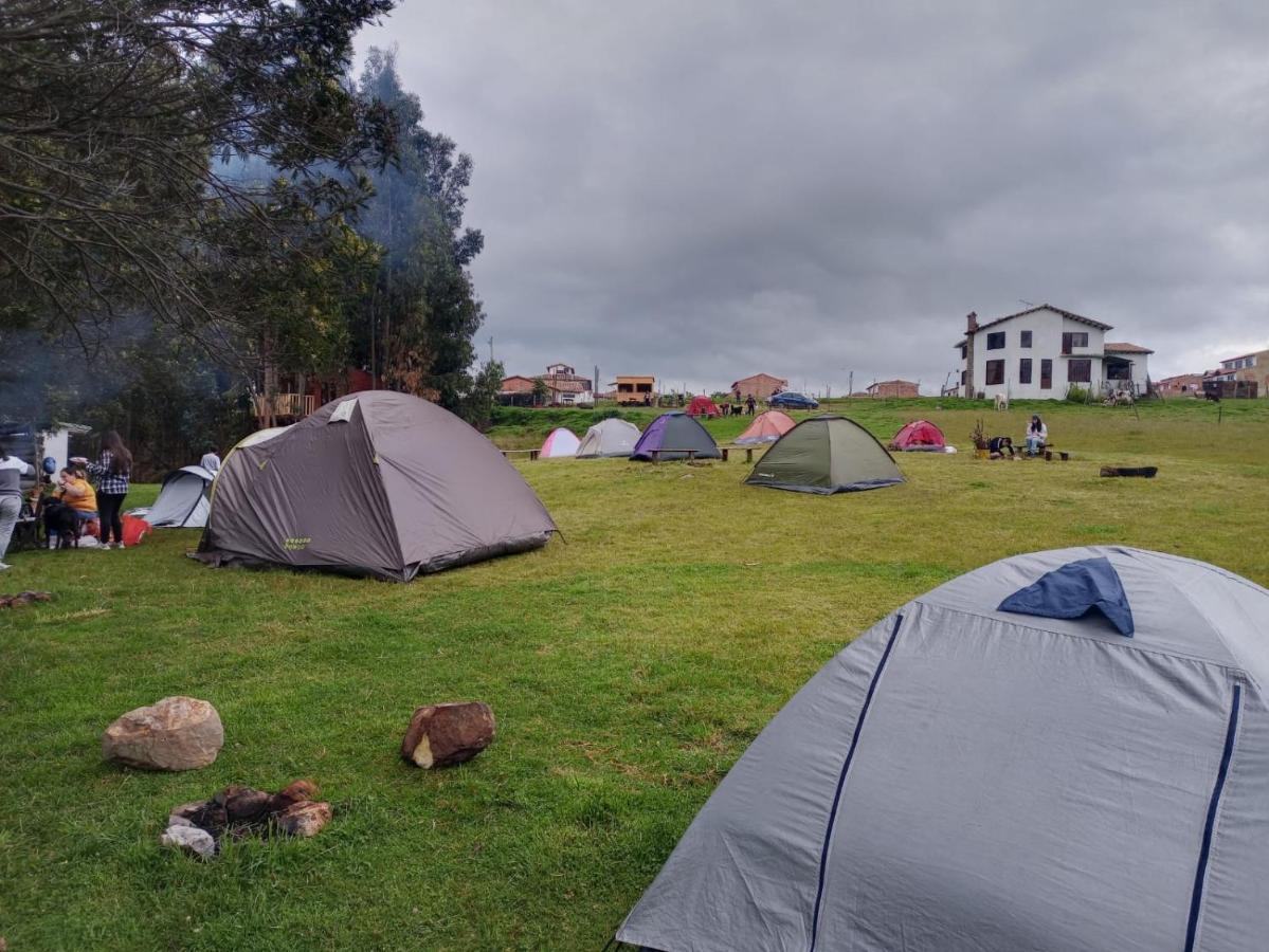 Camping Las Acacias Гуатавита Экстерьер фото