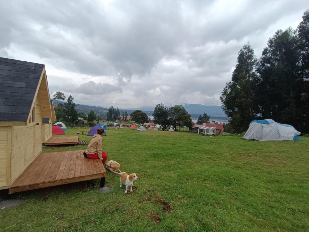 Camping Las Acacias Гуатавита Экстерьер фото