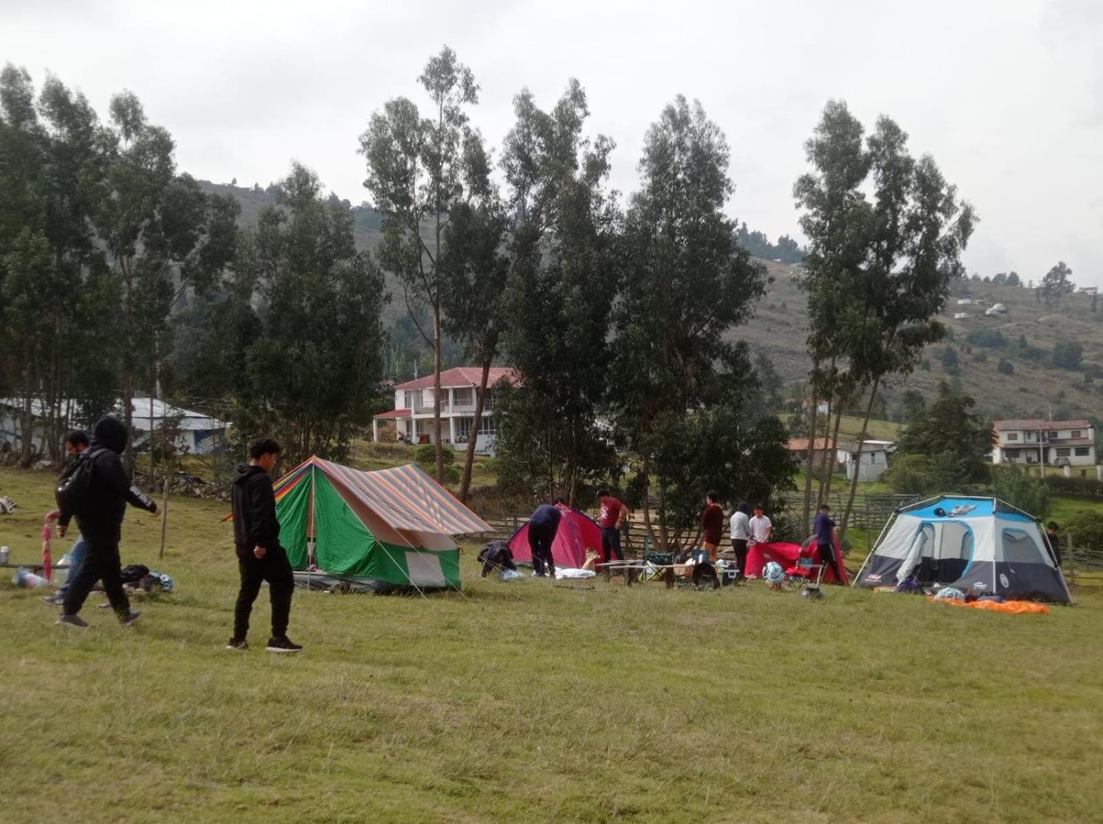 Camping Las Acacias Гуатавита Экстерьер фото