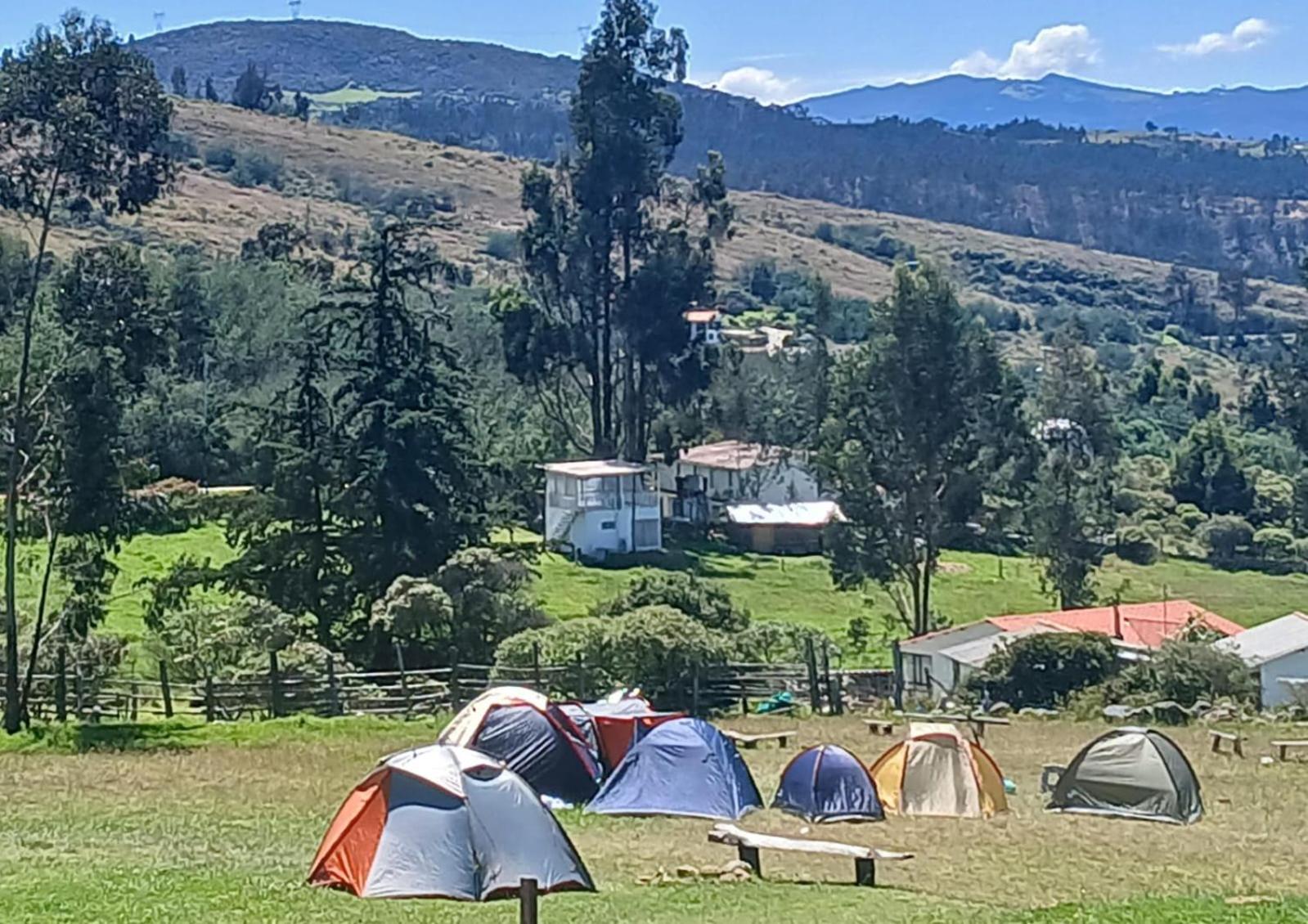 Camping Las Acacias Гуатавита Экстерьер фото